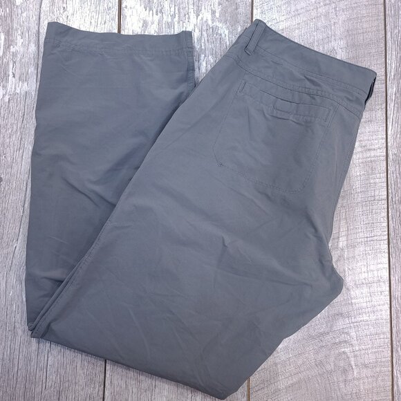 Marmot Grey Straight Leg Pants - Picture 1 of 9